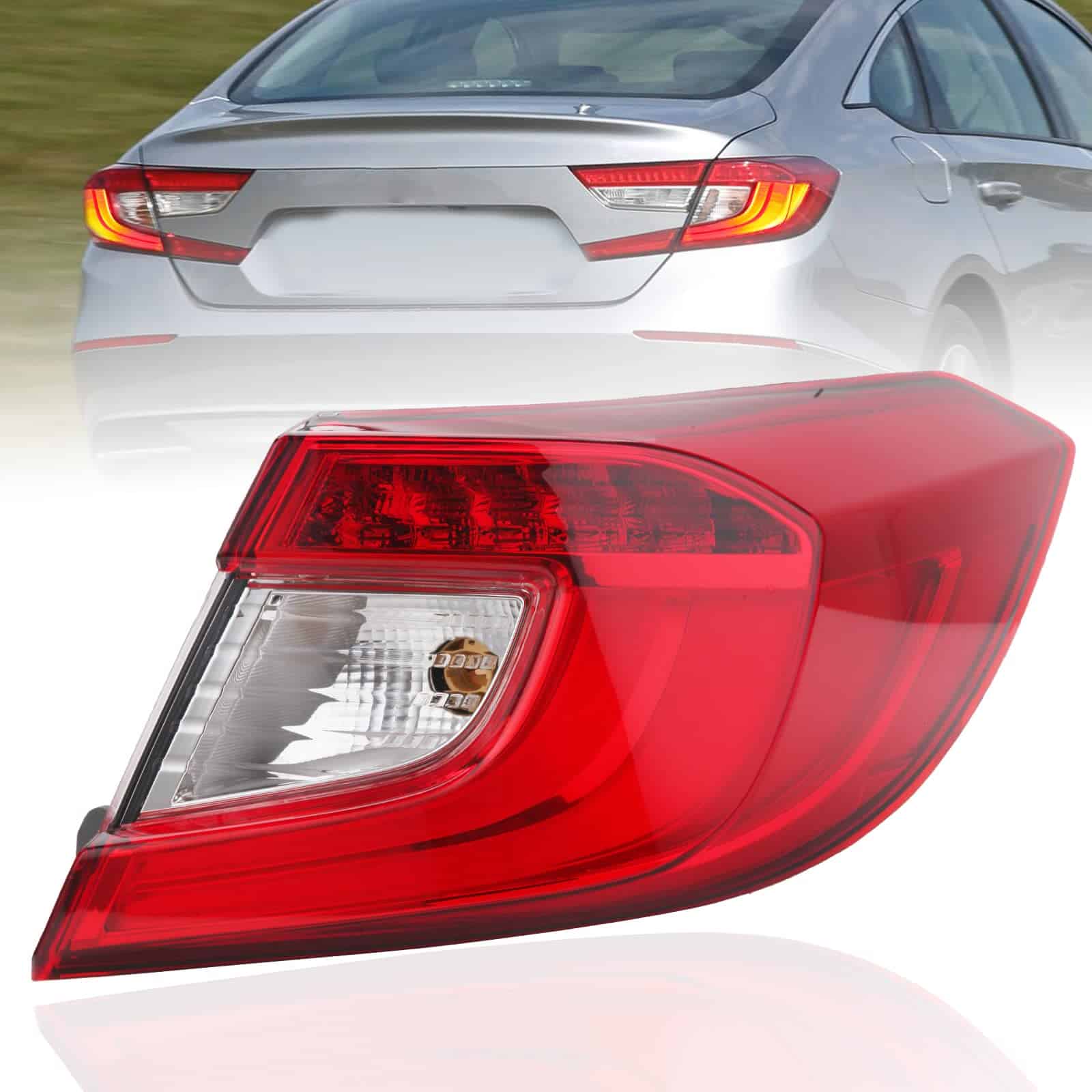 Clidr Luz Trasera para Honda Accord Sedán 2018-2021