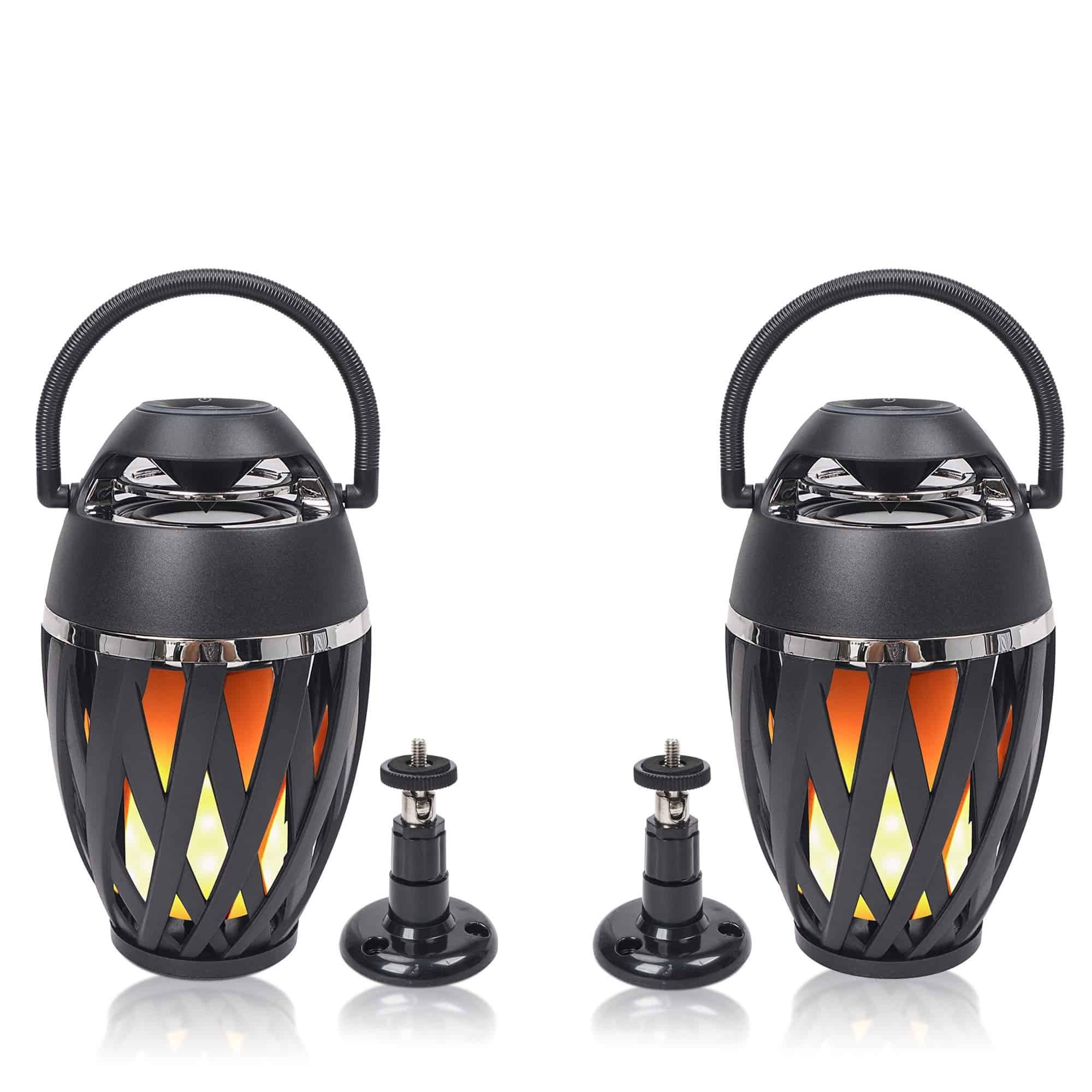 Par de Bocinas Bluetooth Portátiles Sound Town con Luces
