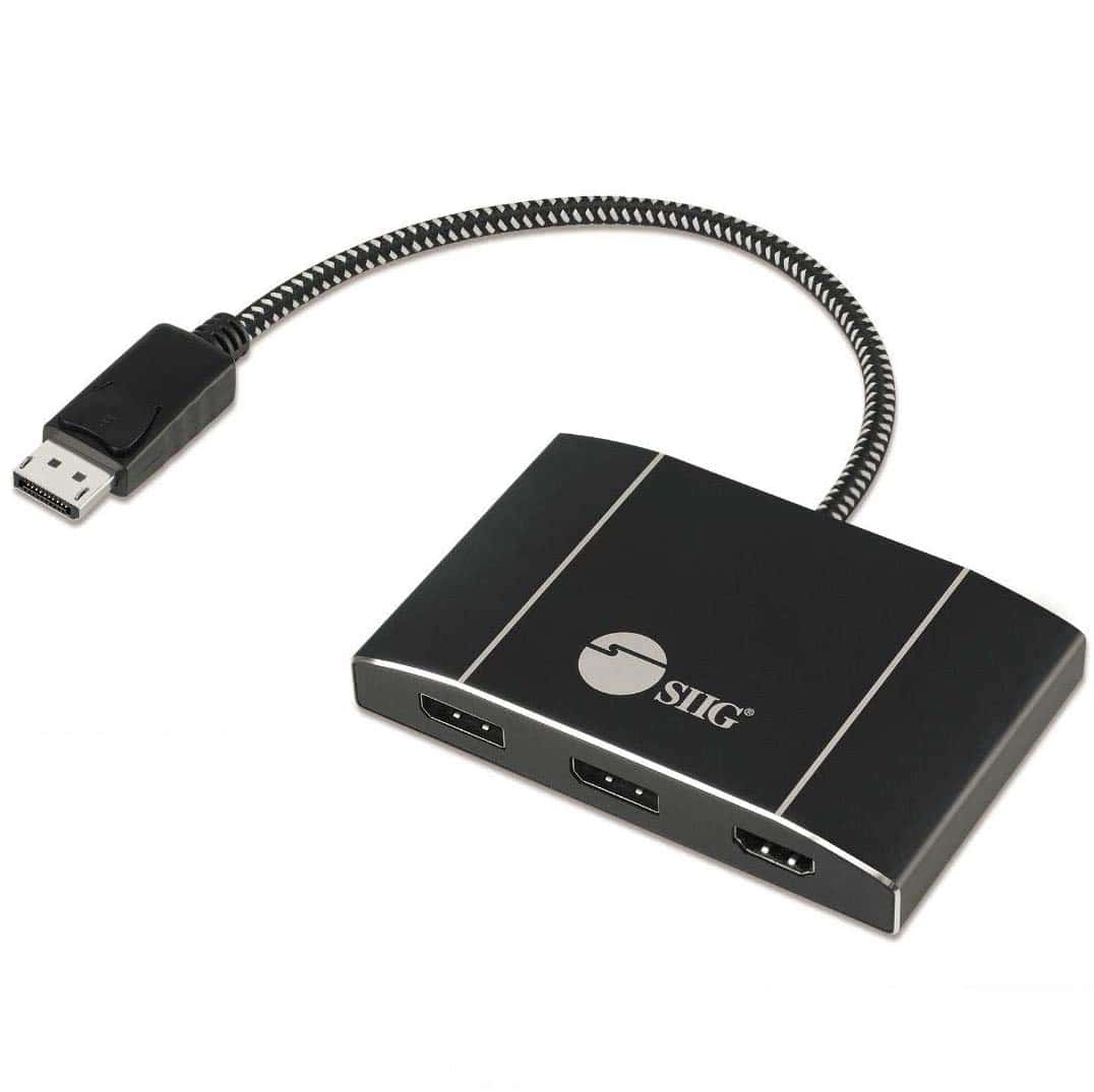 Hub Video Splitter SIIG 2 Display Port a 1 HDMI CE-DP0N11-S1
