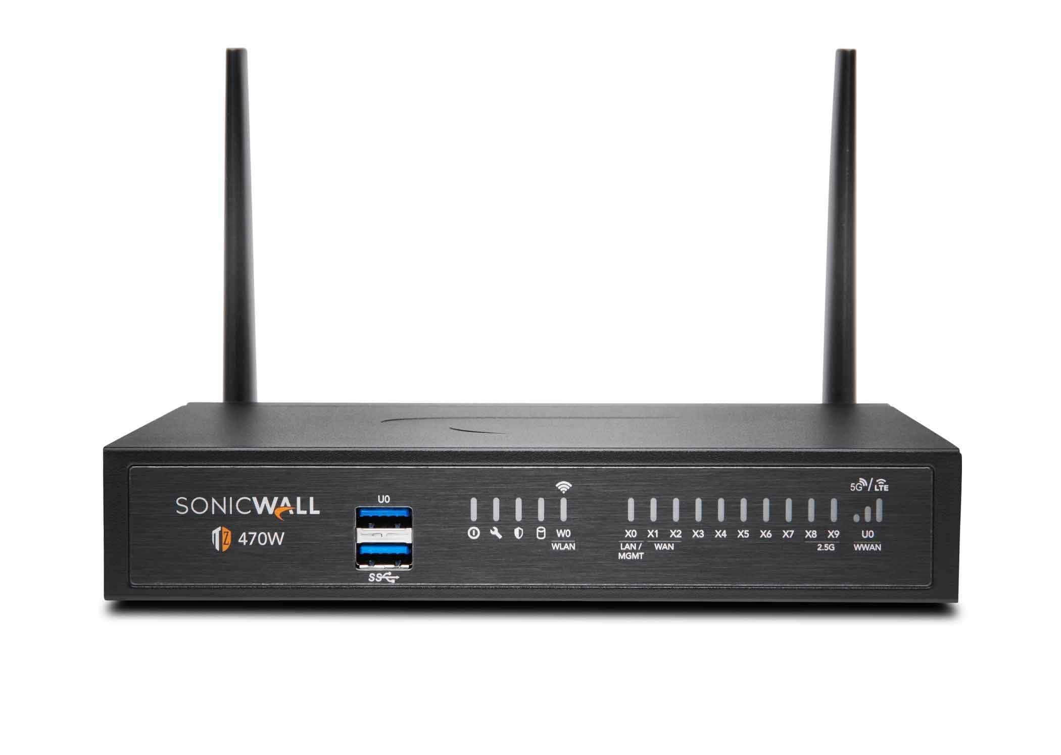 Sonicwall TZ470W Secure Upgrade Plus - 2YR Essential