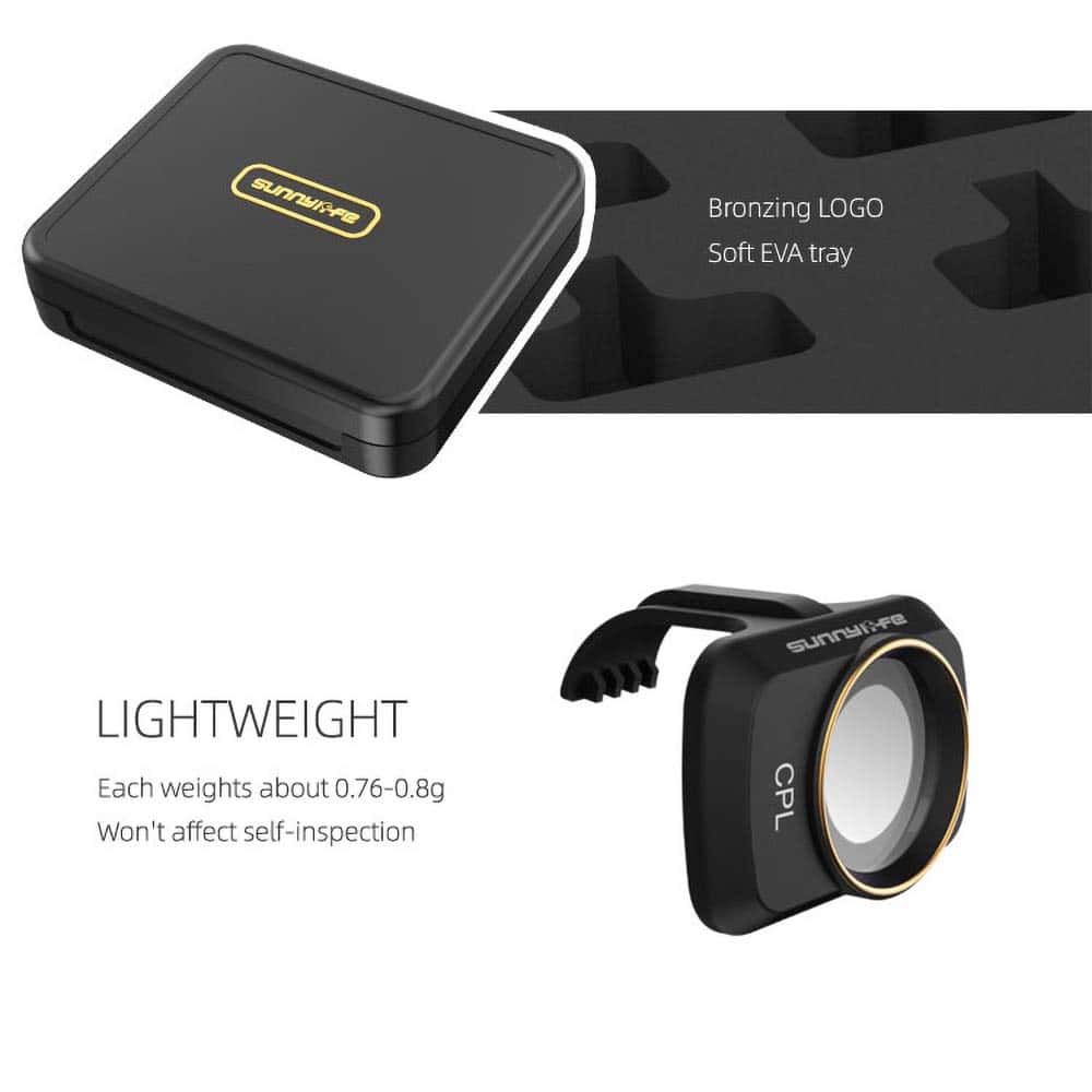Set de Filtros de Lente Compatible con DJI Mini 4K/Mini - Image 6