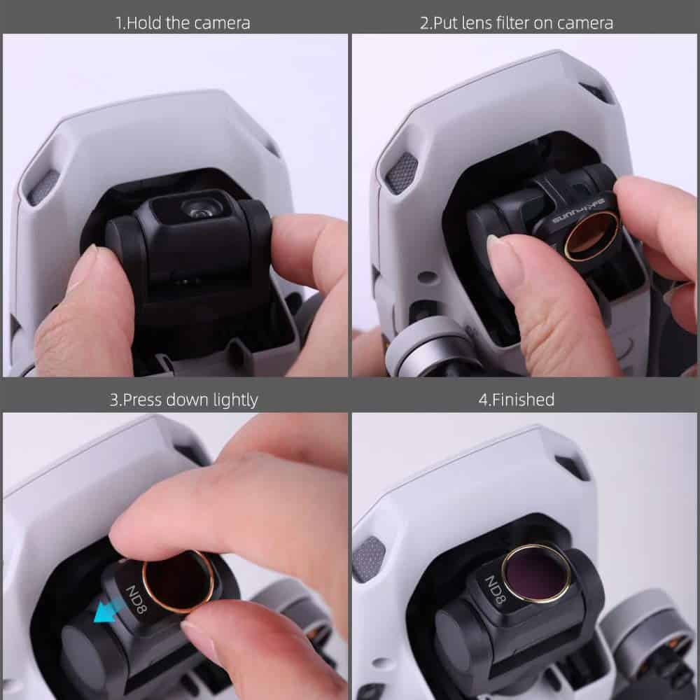 Set de Filtros de Lente Compatible con DJI Mini 4K/Mini - Image 10