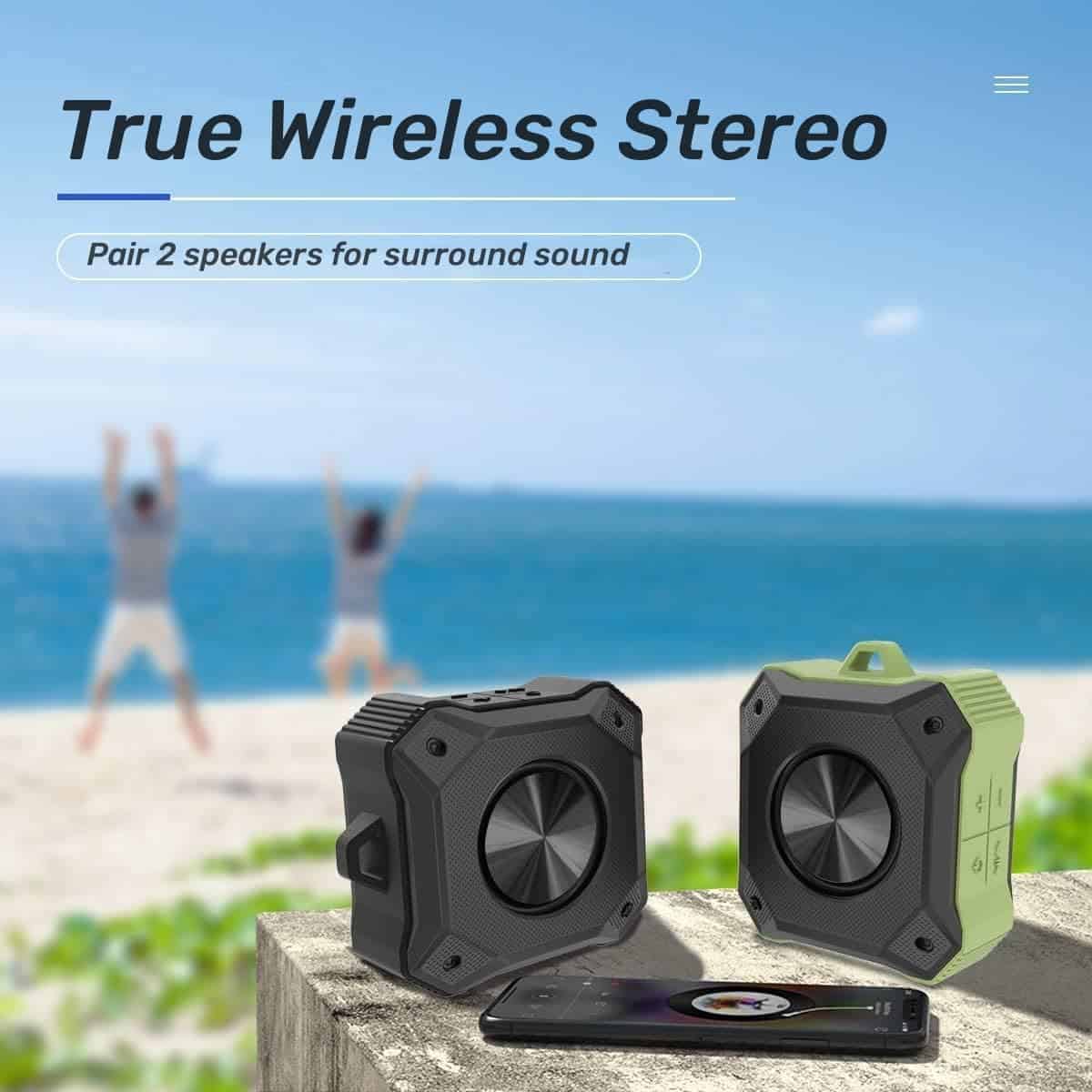 Altavoz de Ducha Bluetooth - Altavoz inalámbrico portátil, - Image 6