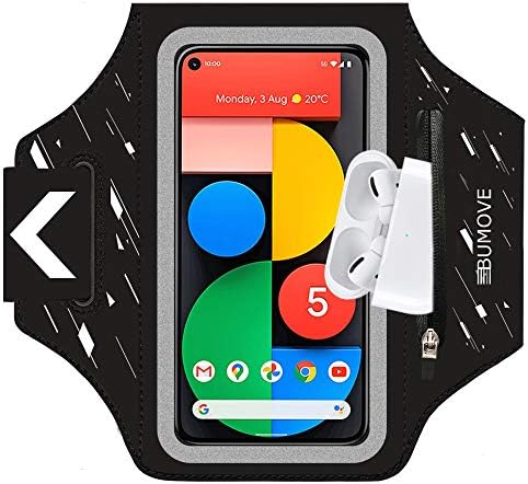 Banda Brazo BUMOVE para Google Pixel 5/4a,/4/3a/3a/2 -Negro