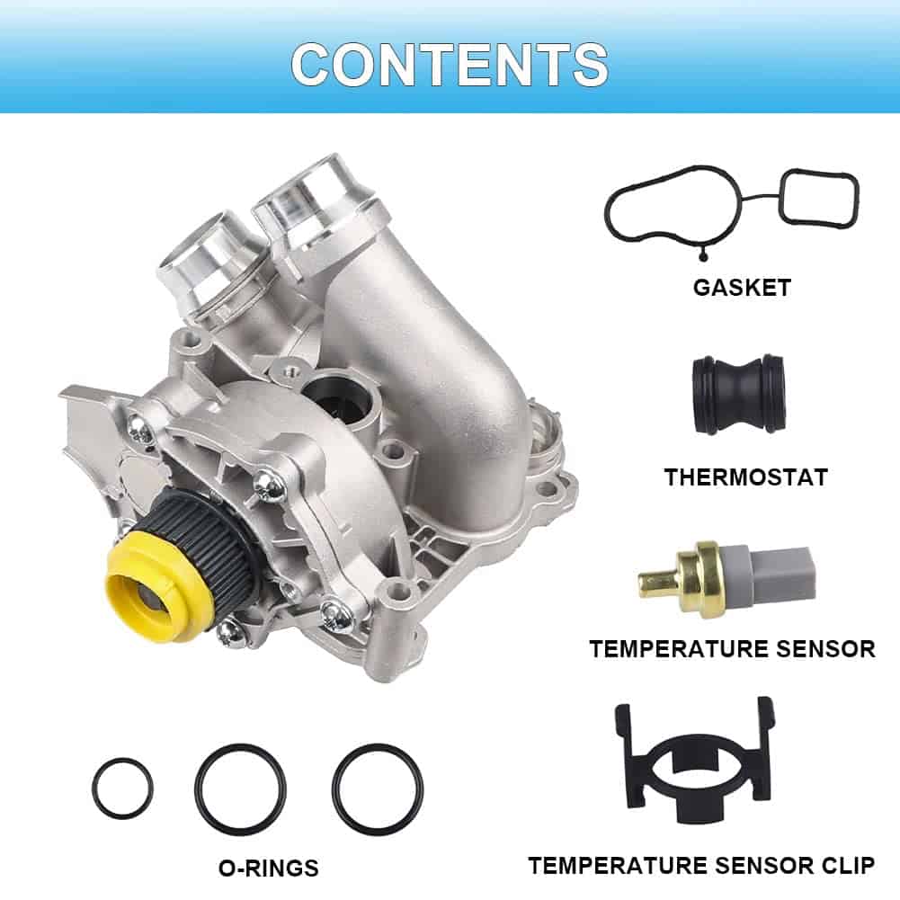 JDMON Compatible con Conjunto de Bomba de Agua de Aluminio - Imagen 4