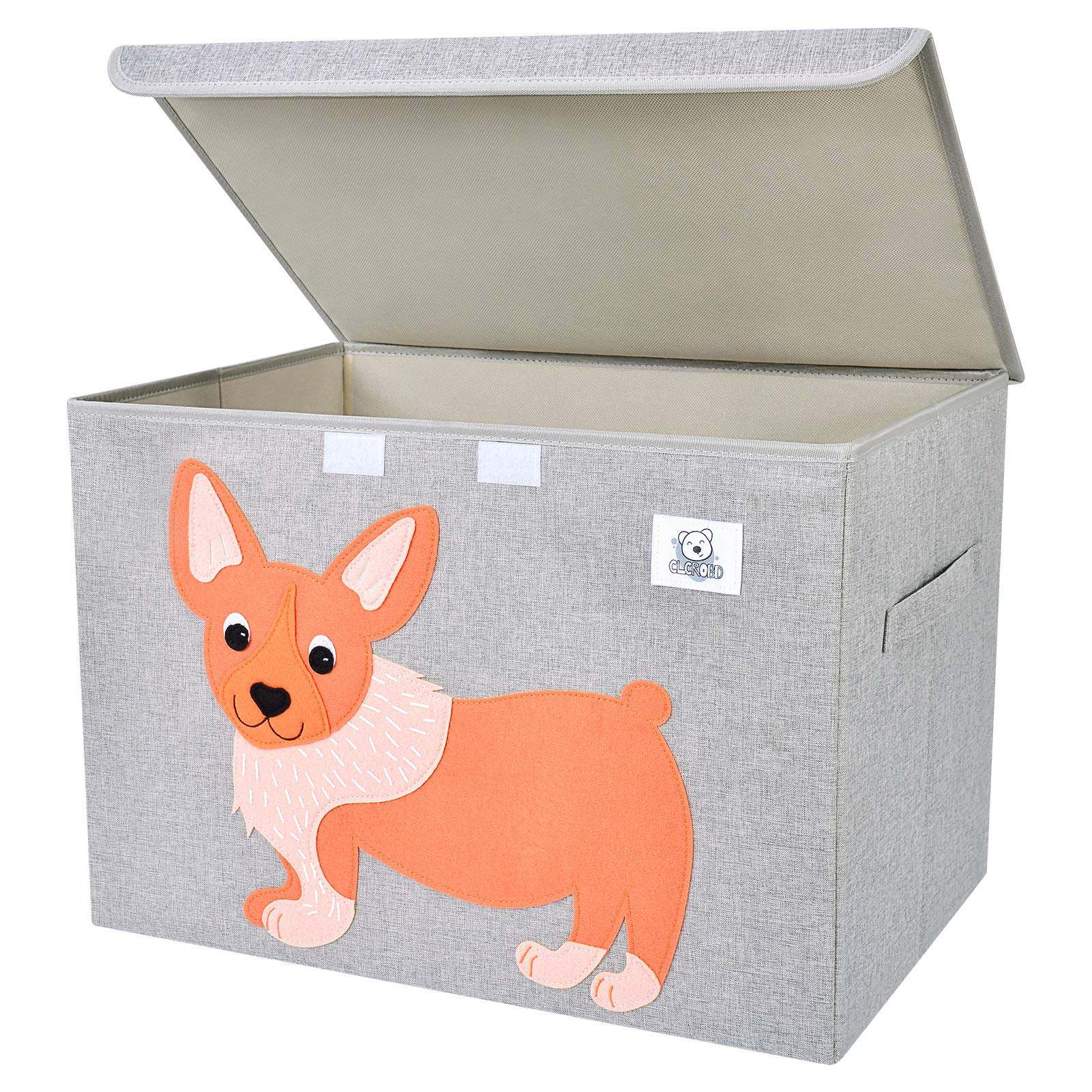 Cofre de juguetes grande plegable -Perro