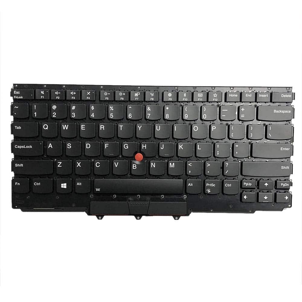 Teclado Retroiluminado de Repuesto para Lenovo -Negro