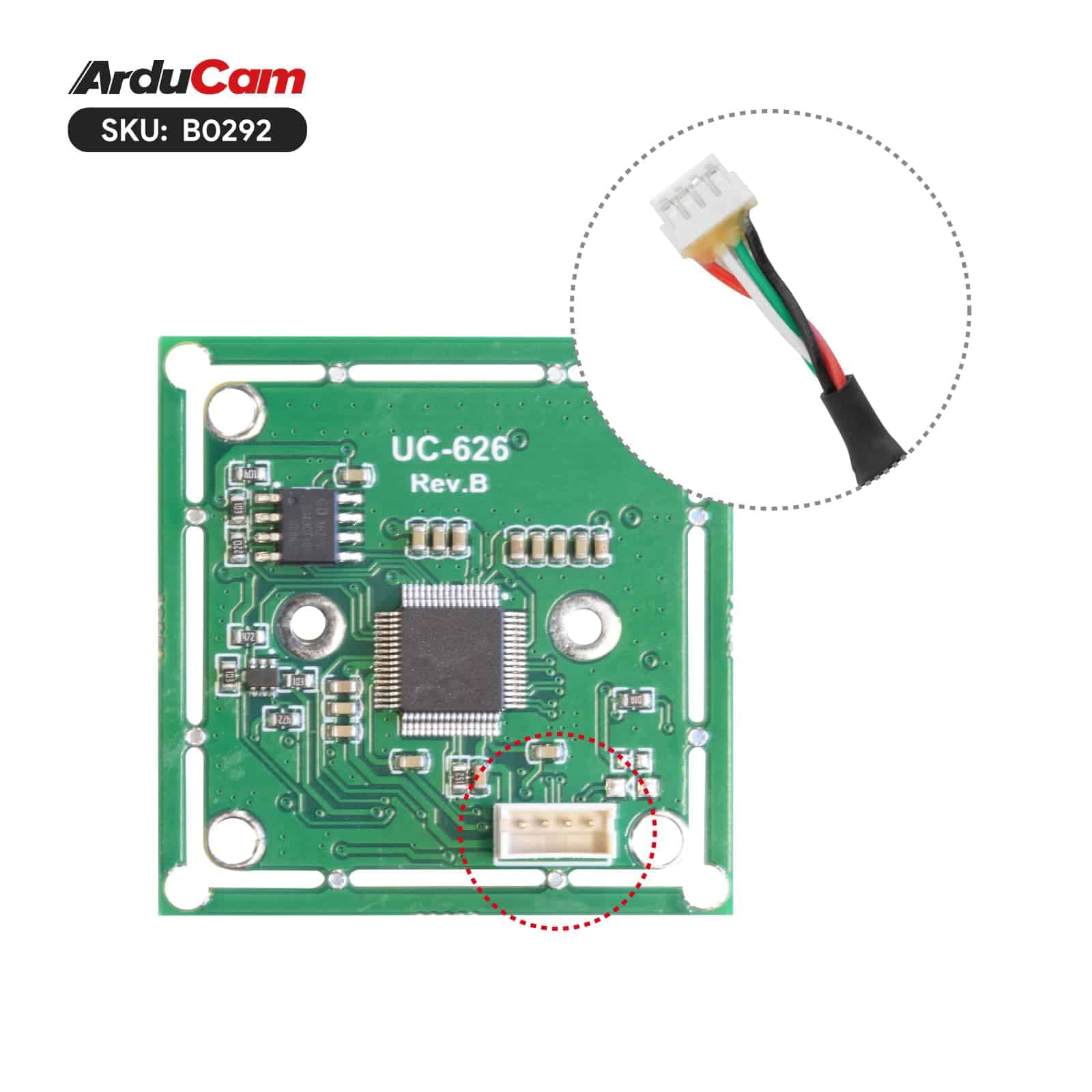 Módulo de Cámara Arducam Webcam USB IMX219 1080p Autoenfoque - Image 6