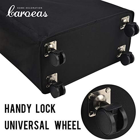 Cestas De Lavandería Caroeas Extragrande 27" Plegable -Negro - Imagen 5