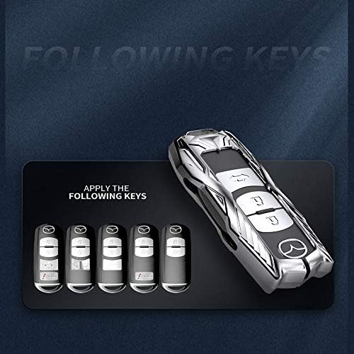 Funda K LAKEY TPU Sin Interferencia Para Llave de Mazda - Imagen 3