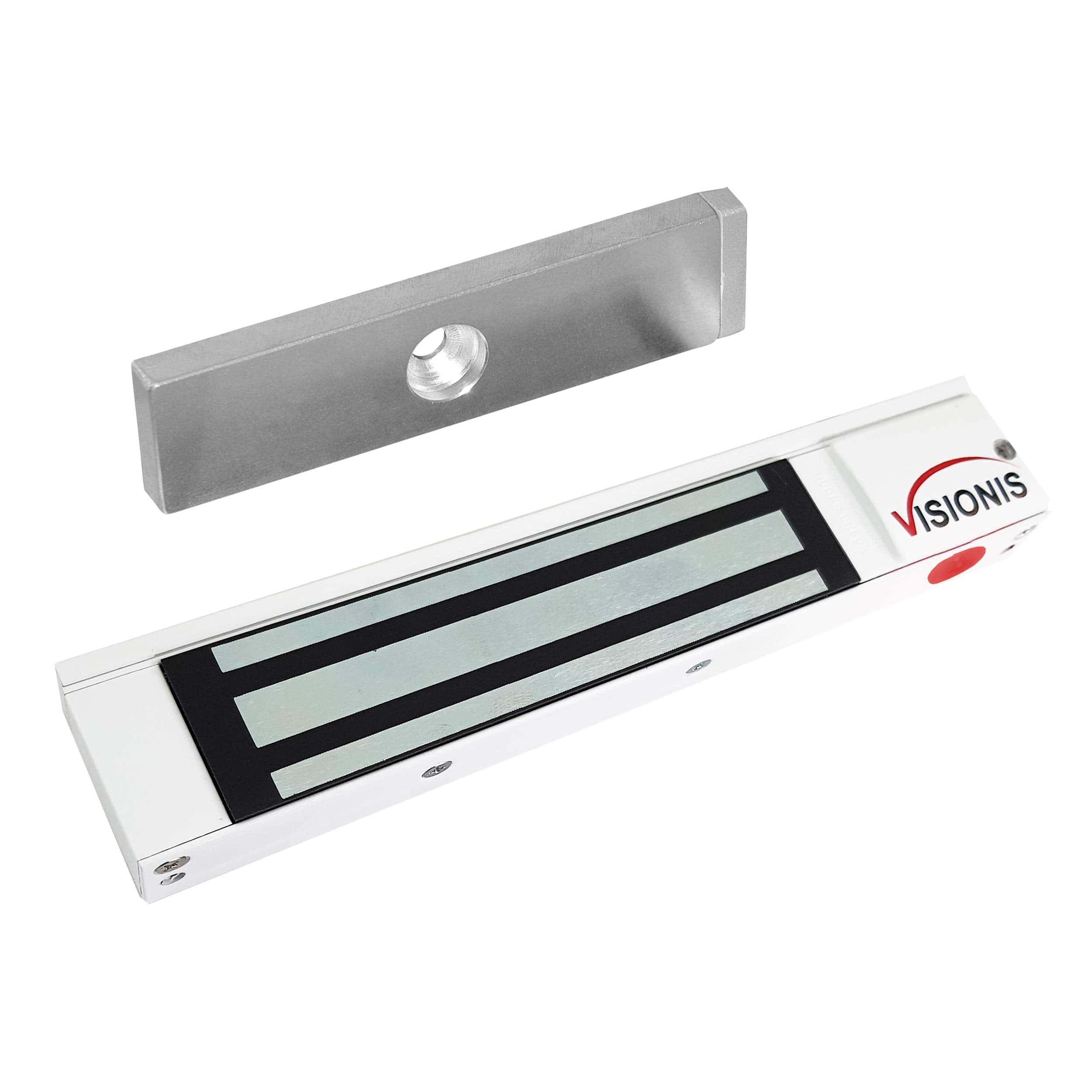 Cerradura Electromagnética Blanca Visionis