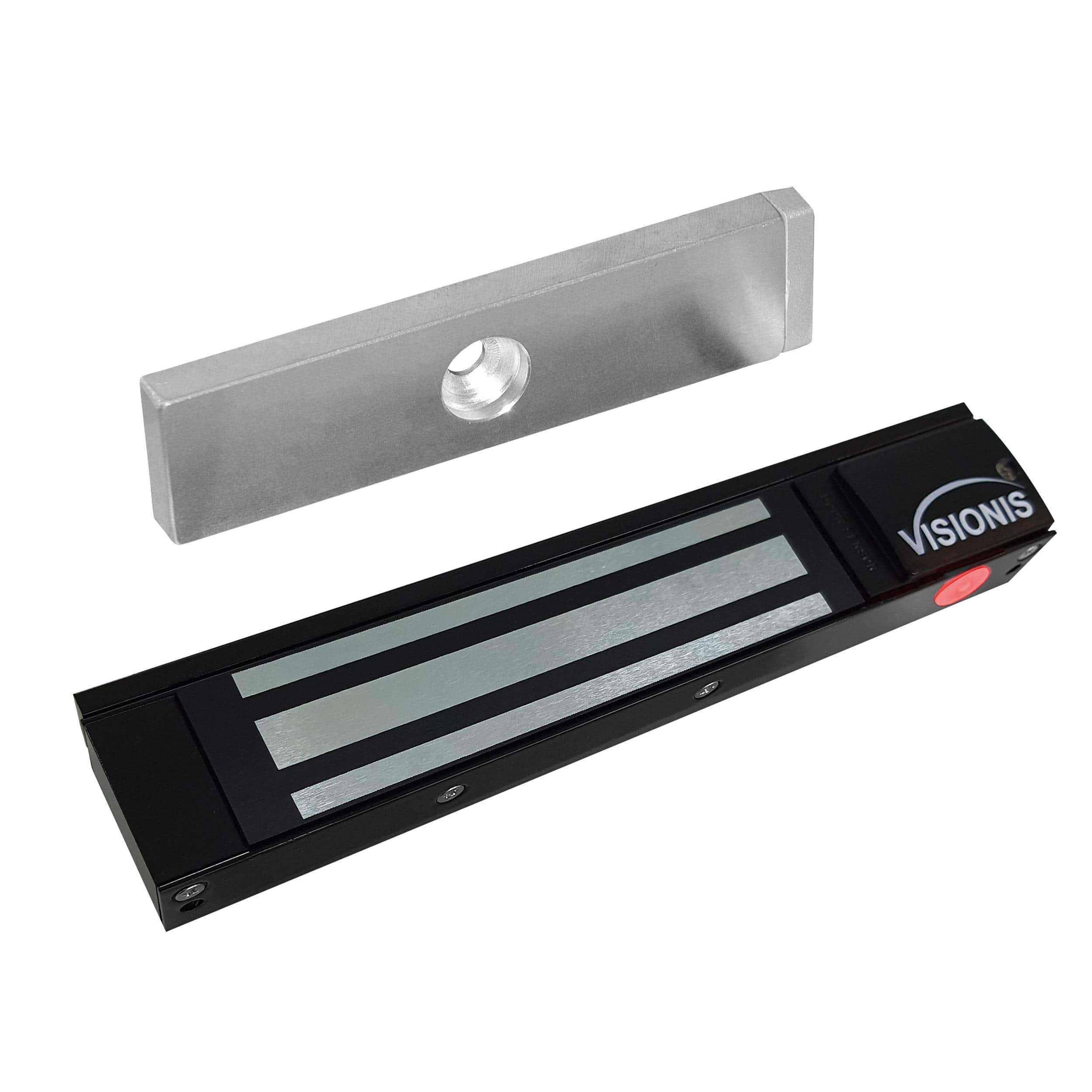 Cerradura electromagnética negra para interiores Visionis