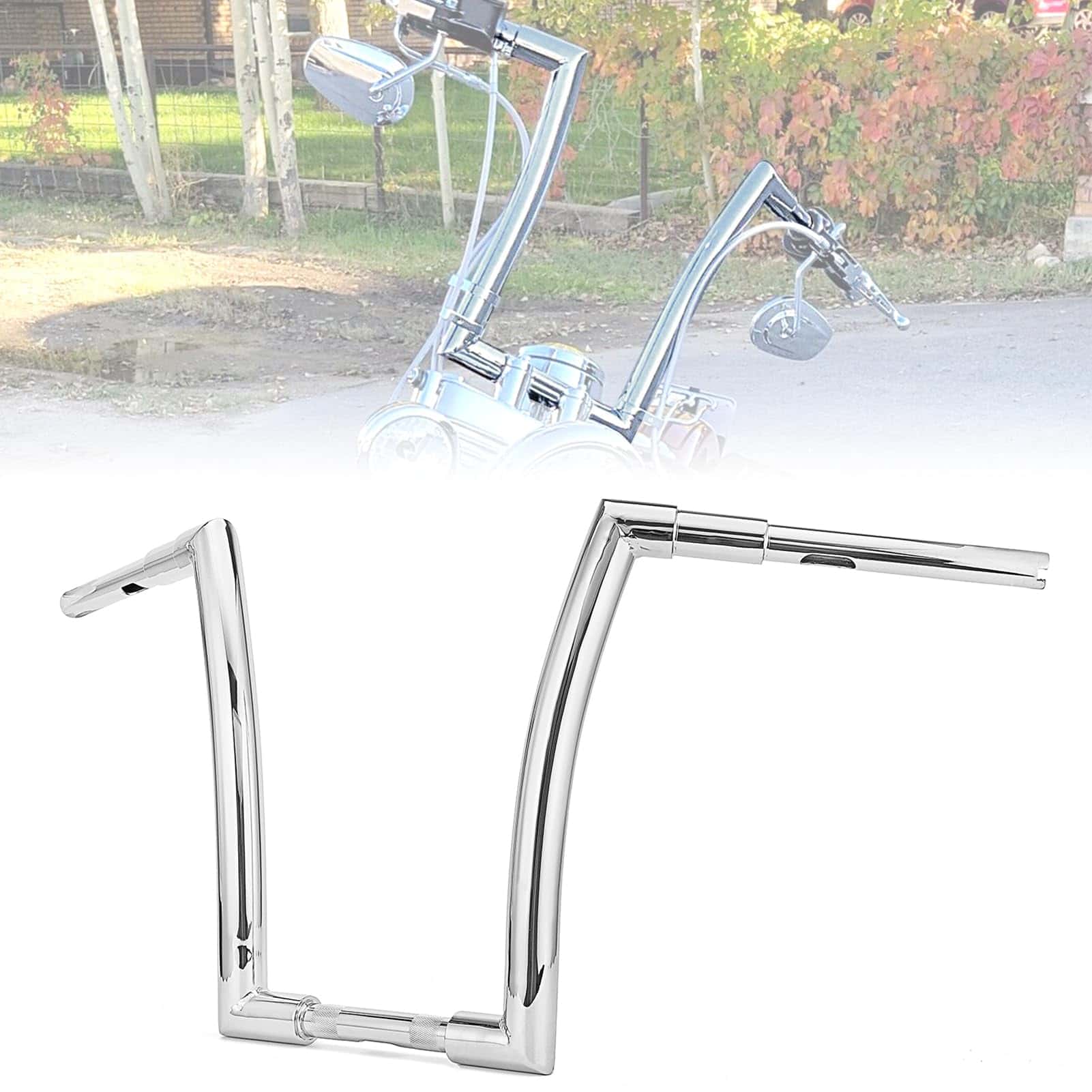 Manillar de 12" Ape Hanger 1.5 pulgadas Fat Monkey Bar
