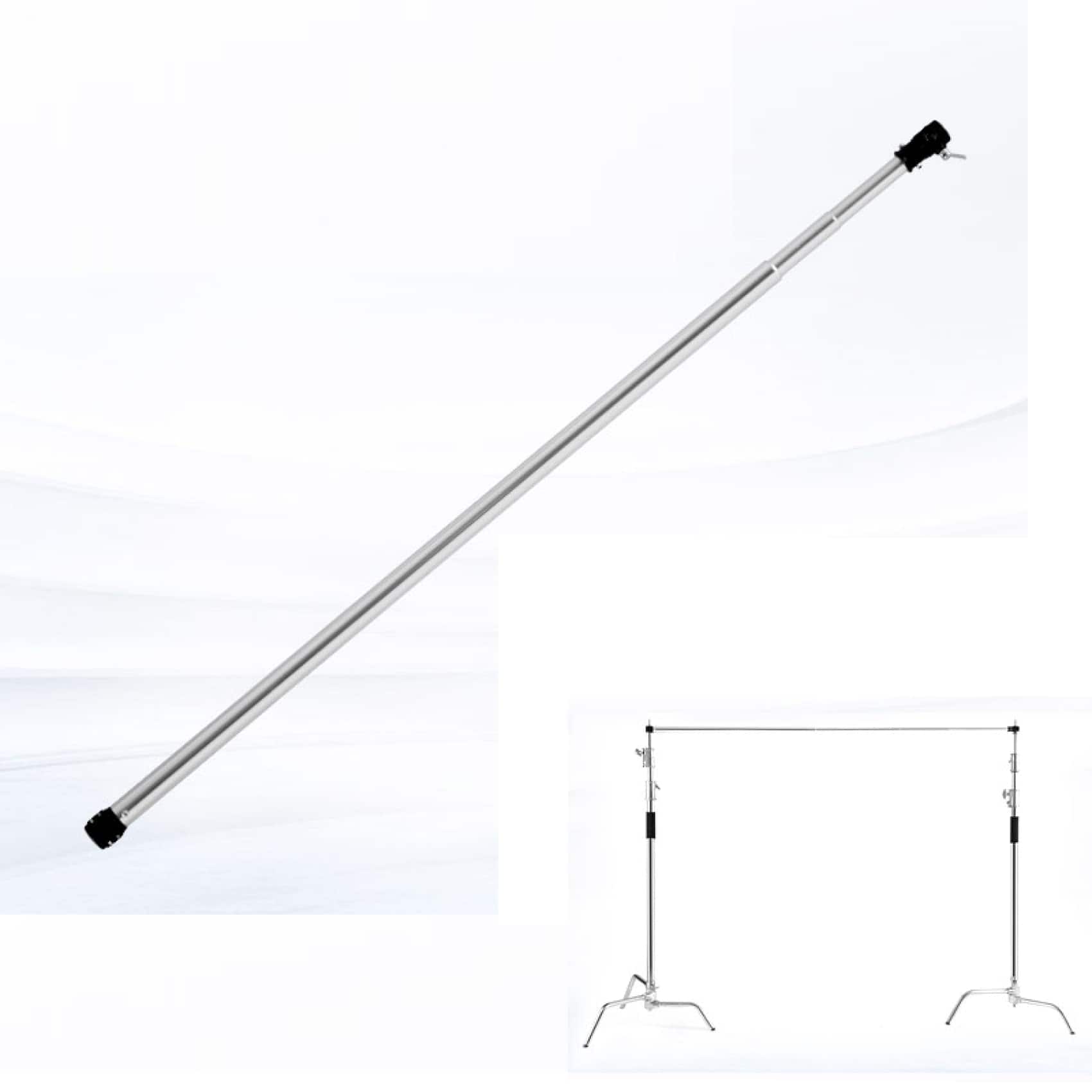 Pro 10 ft Poste Telescópico de Aleación de Aluminio, Brazo