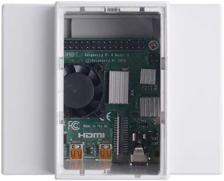 Carcaza Raspberry GeeekPi Pi 4 Ventilador Model B -Blanco - Imagen 9