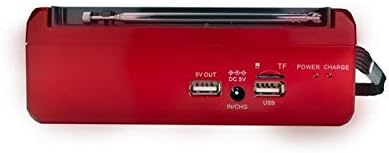 Radio QFX R 37 Bluetooth Solar Con Linterna LED -Rojo - Image 10