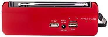 Radio QFX R 37 Bluetooth Solar Con Linterna LED -Rojo - Image 6