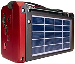 Radio QFX R 37 Bluetooth Solar Con Linterna LED -Rojo - Image 9