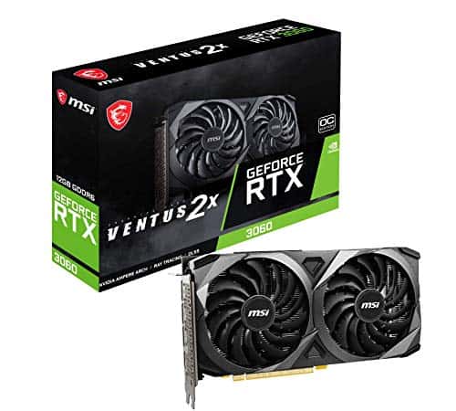 Tarjeta gráfica MSI GeForce RTX 3060 Ventus 2X 12G OC