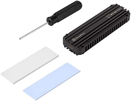 Disco duro USB-C Silverstone MS12 20Gbps Gen2x2 -Negro - Image 4