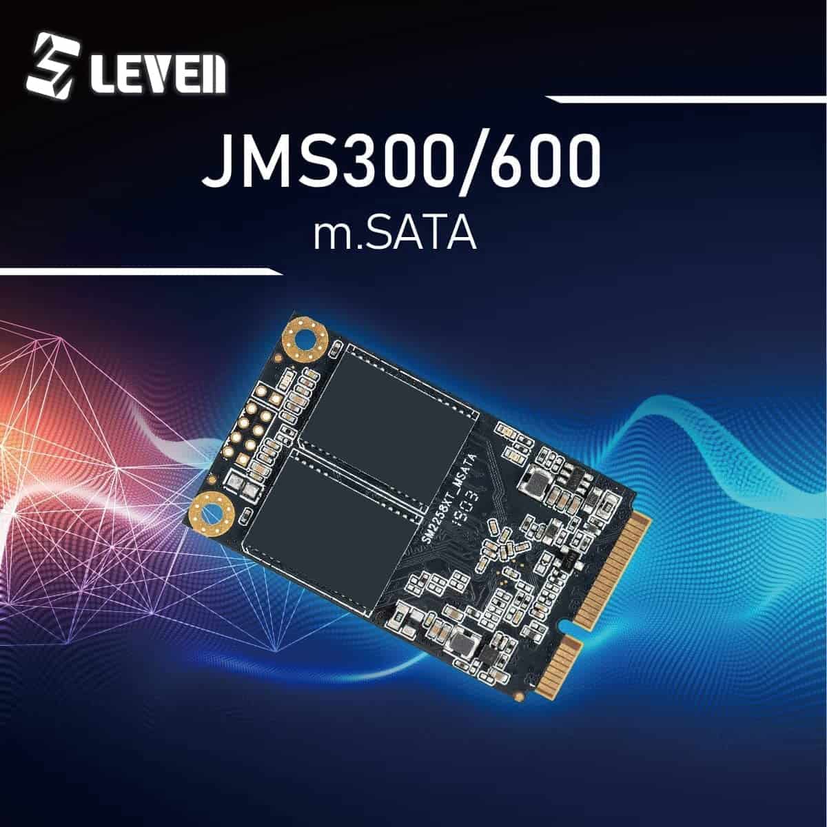 LEVEN JMS600 mSATA SSD 1TB 3D NAND SATA III 6 Gb/s, mSATA - Imagen 3