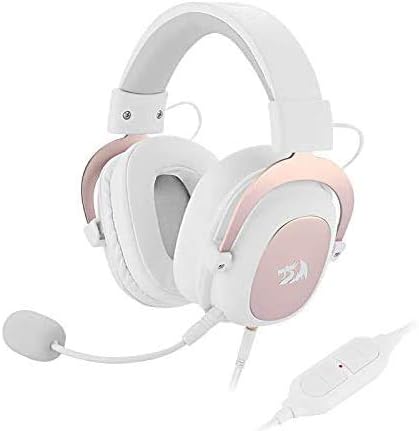 Audífonos alámbricos Redragon H510 con micrófono -Blanco