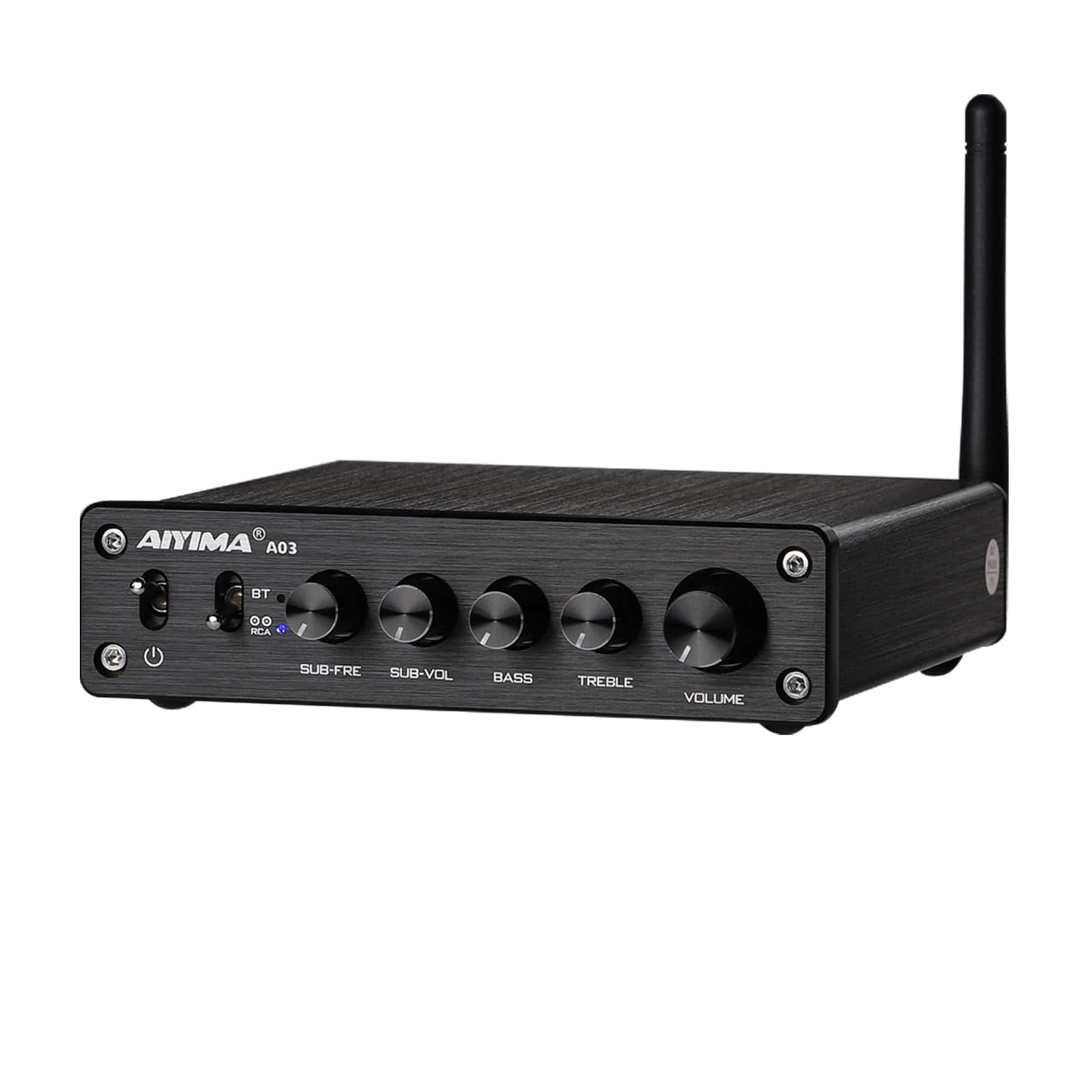 Amplificador de potencia HiFi AIYIMA A03 de 2.1 canales