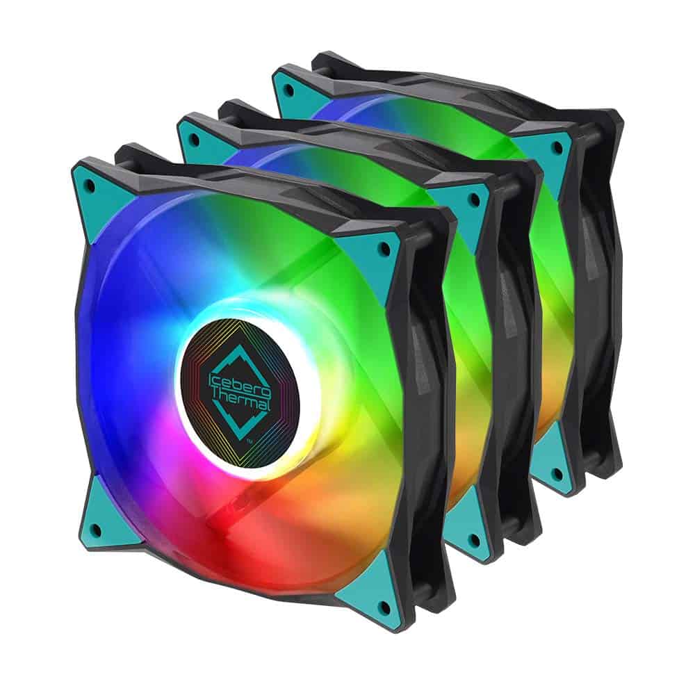 Ventilador De Caja Iceberg Thermal Icegale Addressable Rgb