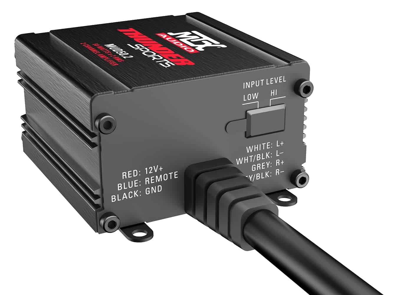 MTX Audio MUD50.2 Thunder Sports 50W x 2 @ 2? Amplificador - Imagen 4