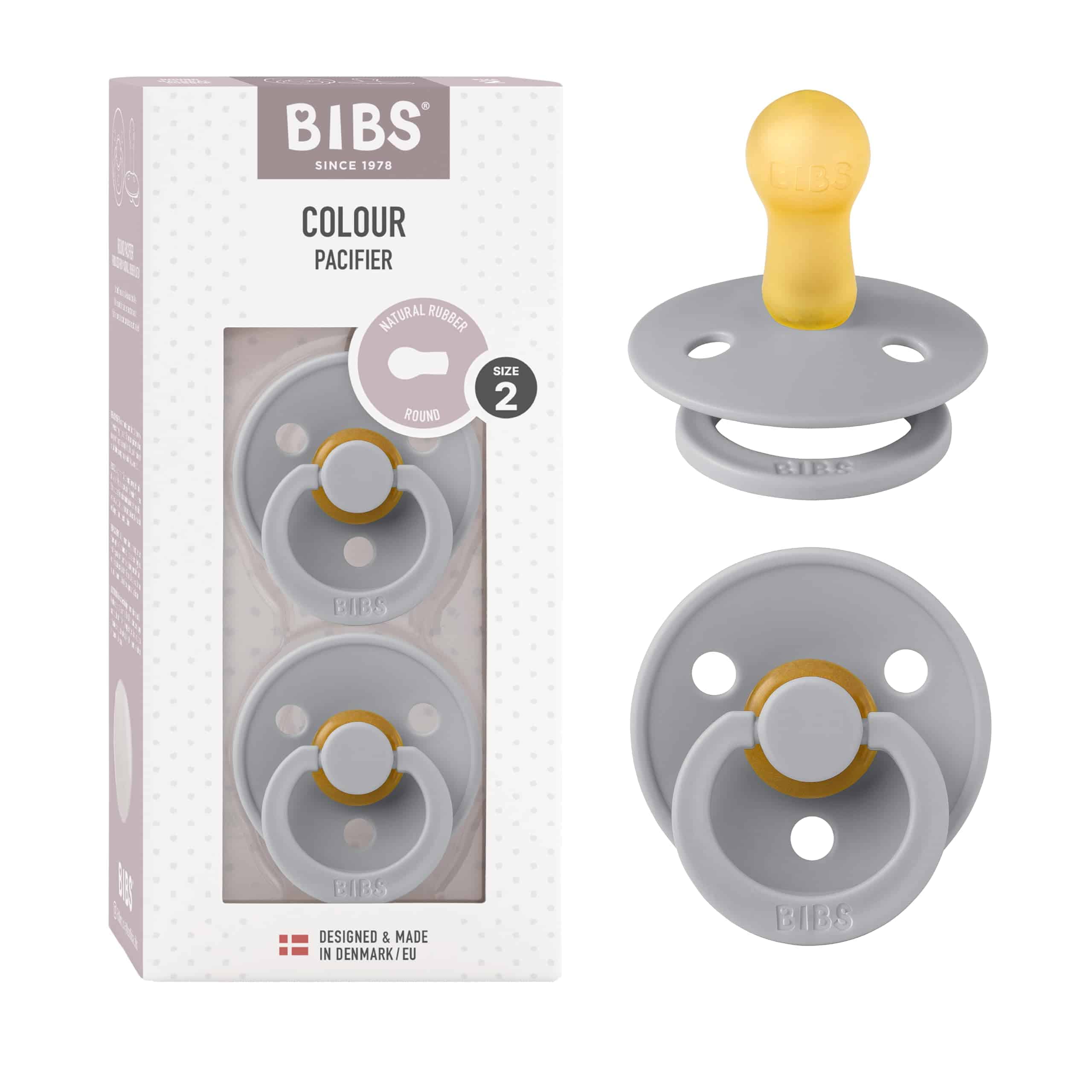 Chupetes BIBS Colour Collection | Chupete de -2) | Nube