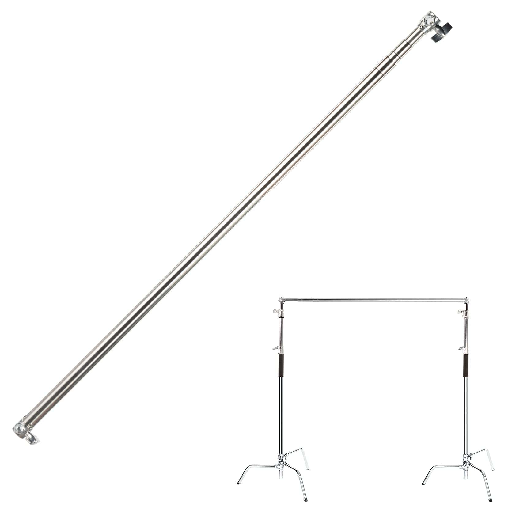 Barra Cruzada Telescópica de Acero Inoxidable para Soporte