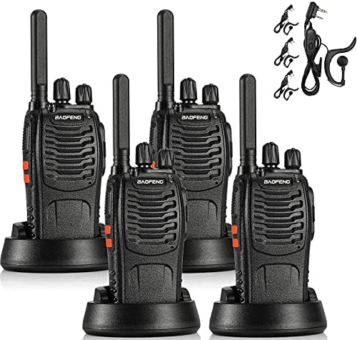 Radio de 2 Vias BAOFENG BF-88ST 16-Ch 4 Pzs -Negro
