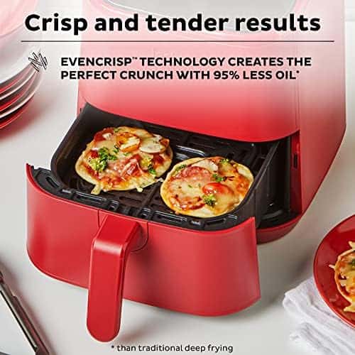 Mini Freidora de Aire Instant Pot Vortex 4 en 1 2Qt -Rojo - Image 6