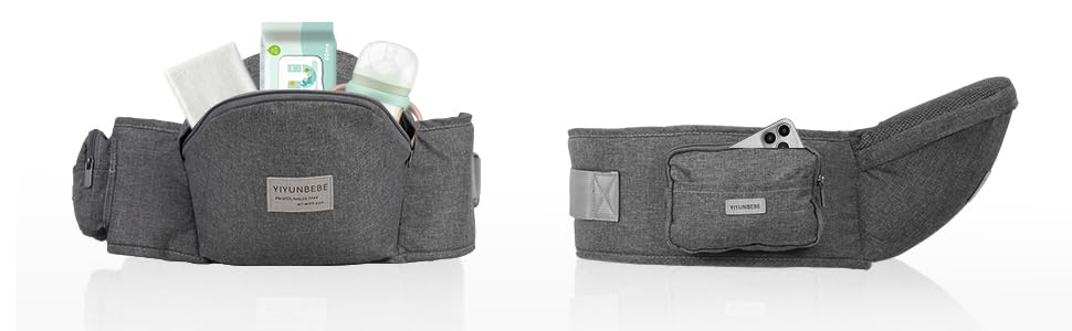 Portabebés con asiento de cadera, Portabebés de cadera con - Imagen 9