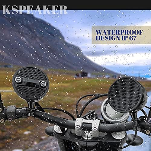 Altavoces para motocicleta KSPEAKER Bluetooth -Negro - Image 5
