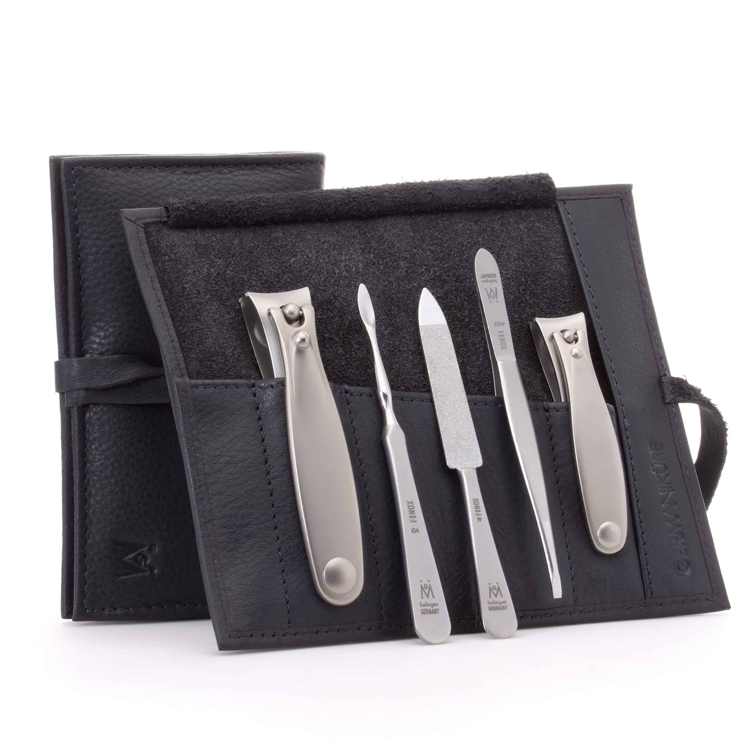 Set de Manicura GERMANIKURE de 5 Piezas en -Negro