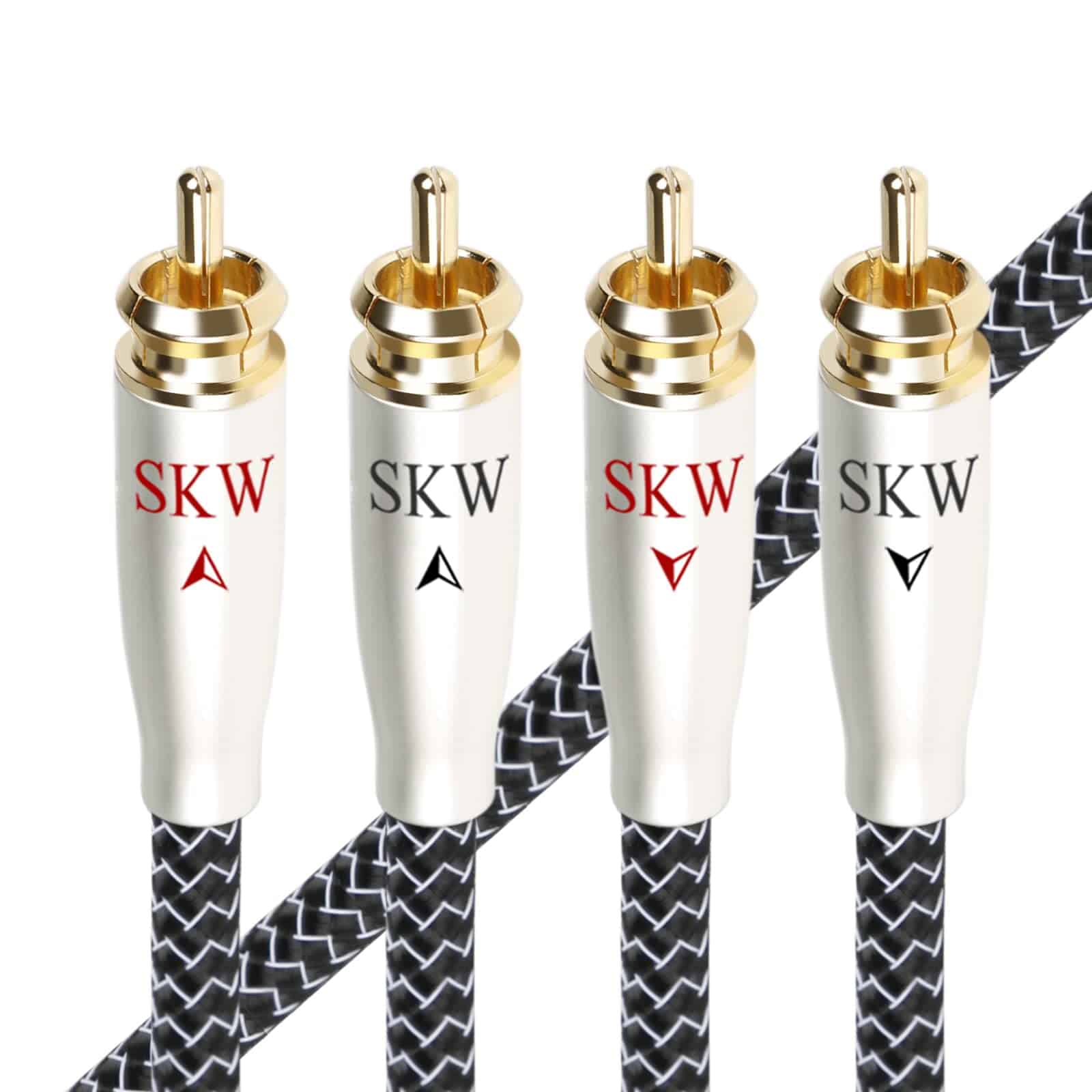Cable de interconexión de audio SKW High End Serie WG 2RCA