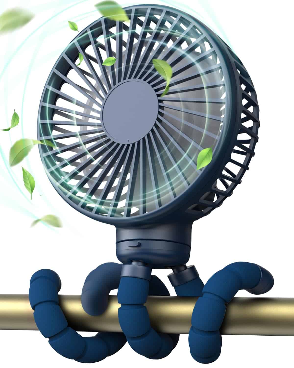 Ventilador para cochecito de bebé FRIZCOL - -Azul Oscuro