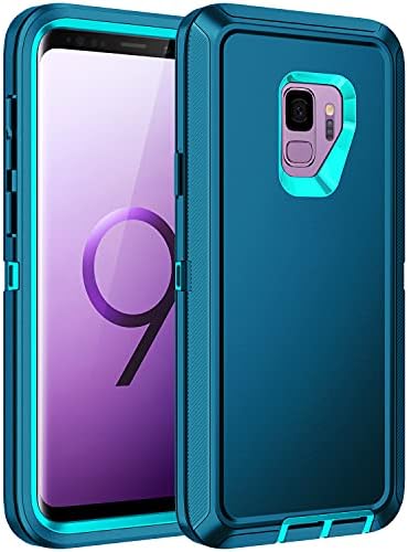 Funda RegSun para Galaxy S9 a prueba de golpes -Azul