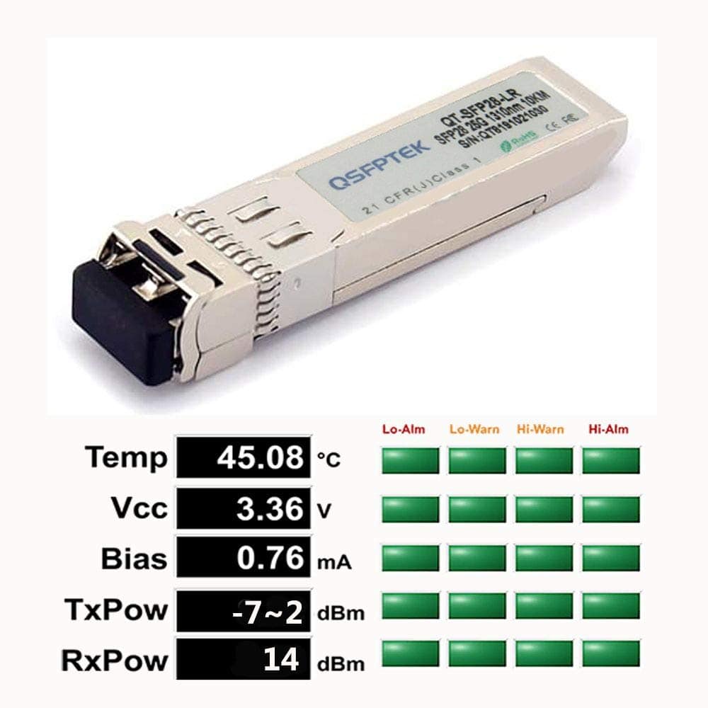 Módulo Sfp28 De 25g, Transceptor De Red Óptico Sfp - Image 3