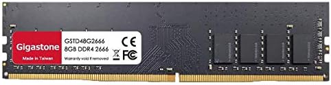 Memoria Gigastone 8GB 2666MHz CL19 1.2V UDIMM 288 Pin -Gris