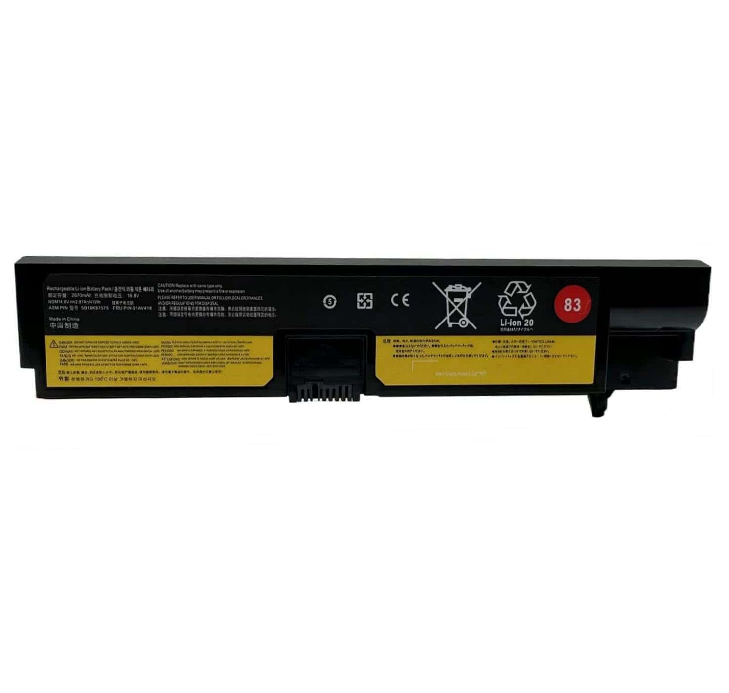 Batería de repuesto para portátil Yafda 01AV418 SB10K97575