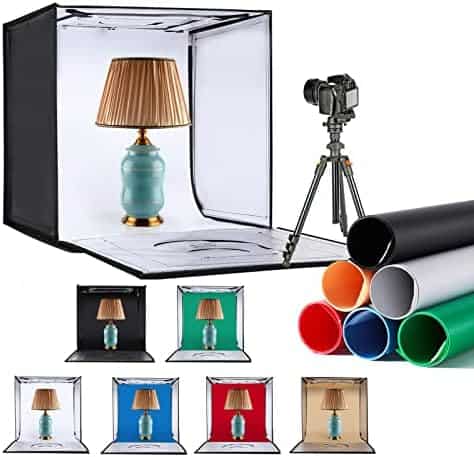 Caja de Luz para Fotografia ZKEEZM Plegable 24 x 24" -Blanco