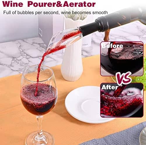 Abridor De Vino Eléctrico GIFORYA 7 en 1 Plástico -Negro - Image 5