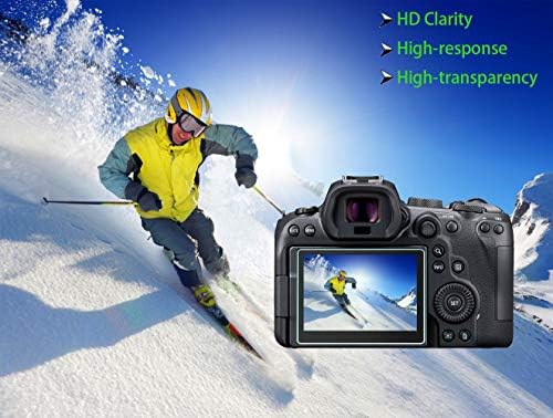 Pack protector de pantalla Canon EOS HUIPUXIANG x3 0.3mm - Imagen 3