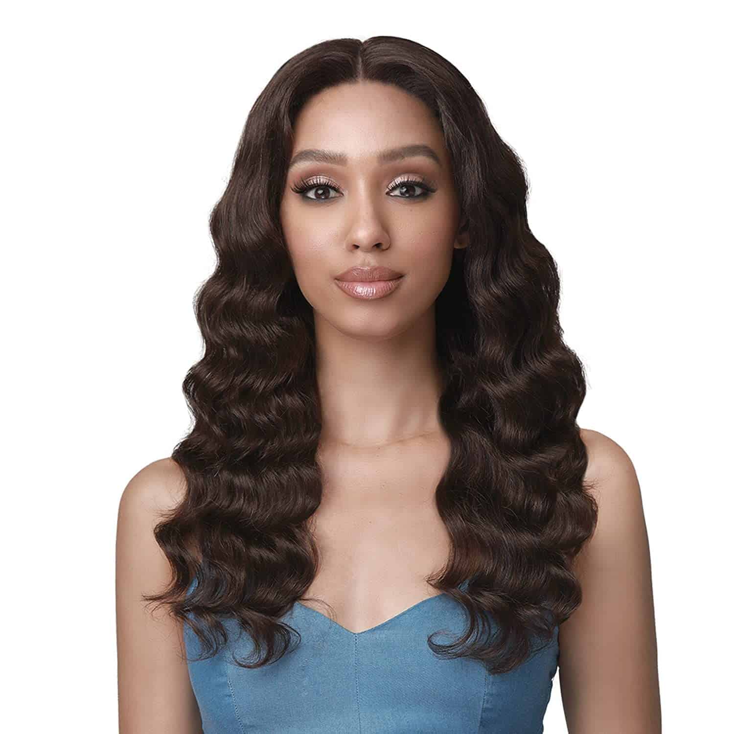 Peluca de Encaje HD 360 de Bobbi Boss de Cabello Humano Sin