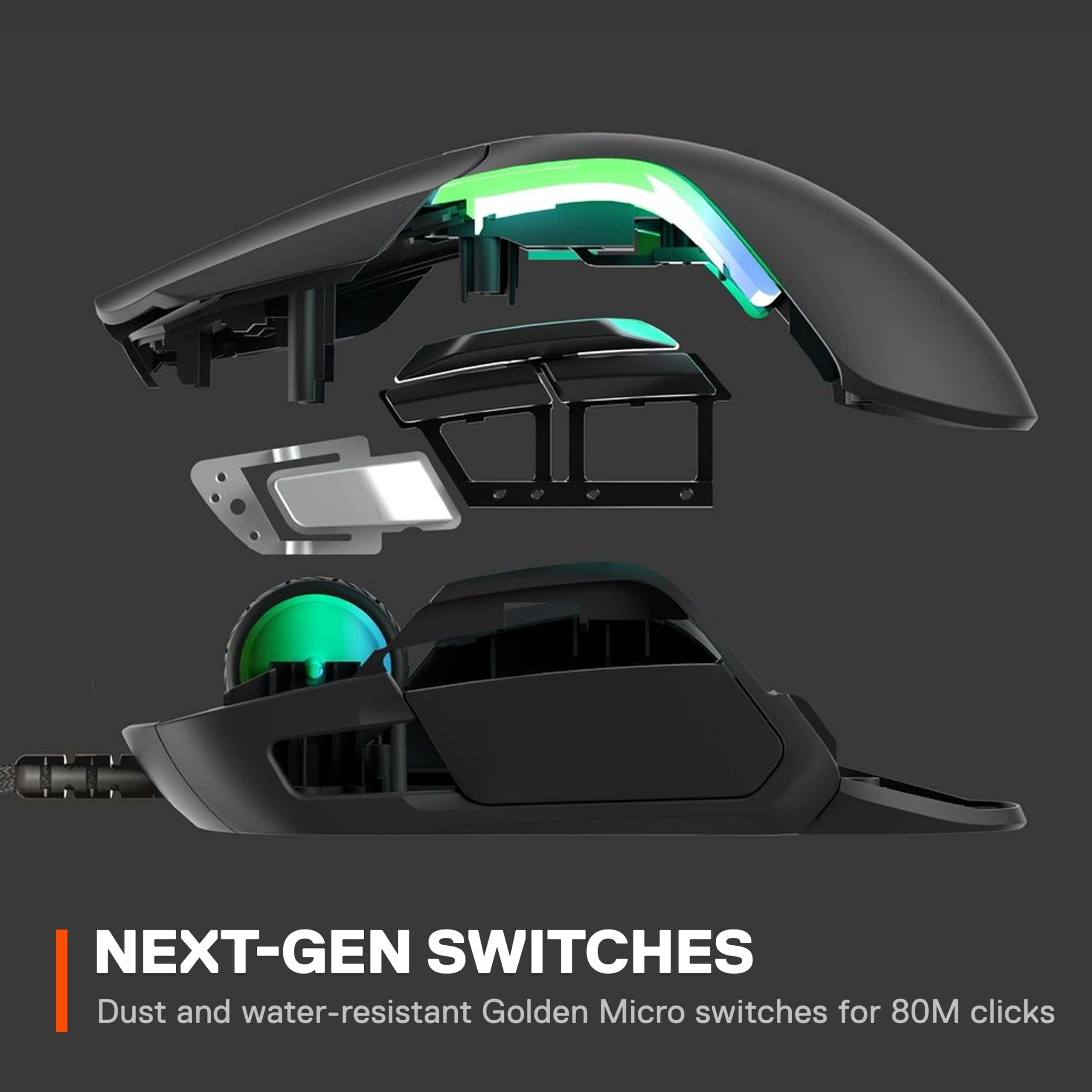 Mouse Gamer SteelSeries Rival 5 9 Botones RGB 18000 CPI - Image 7