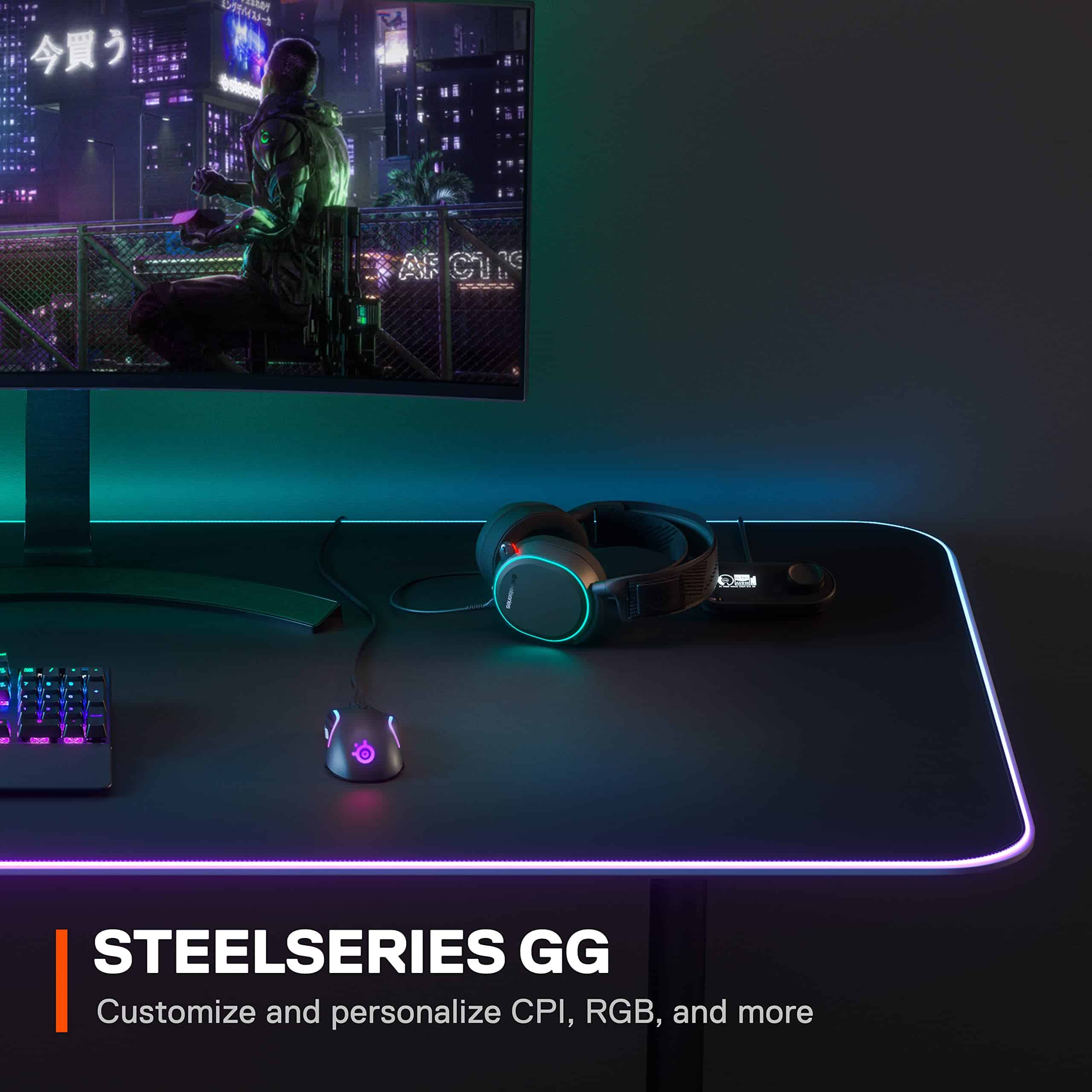 Mouse Gamer SteelSeries Rival 5 9 Botones RGB 18000 CPI - Image 8