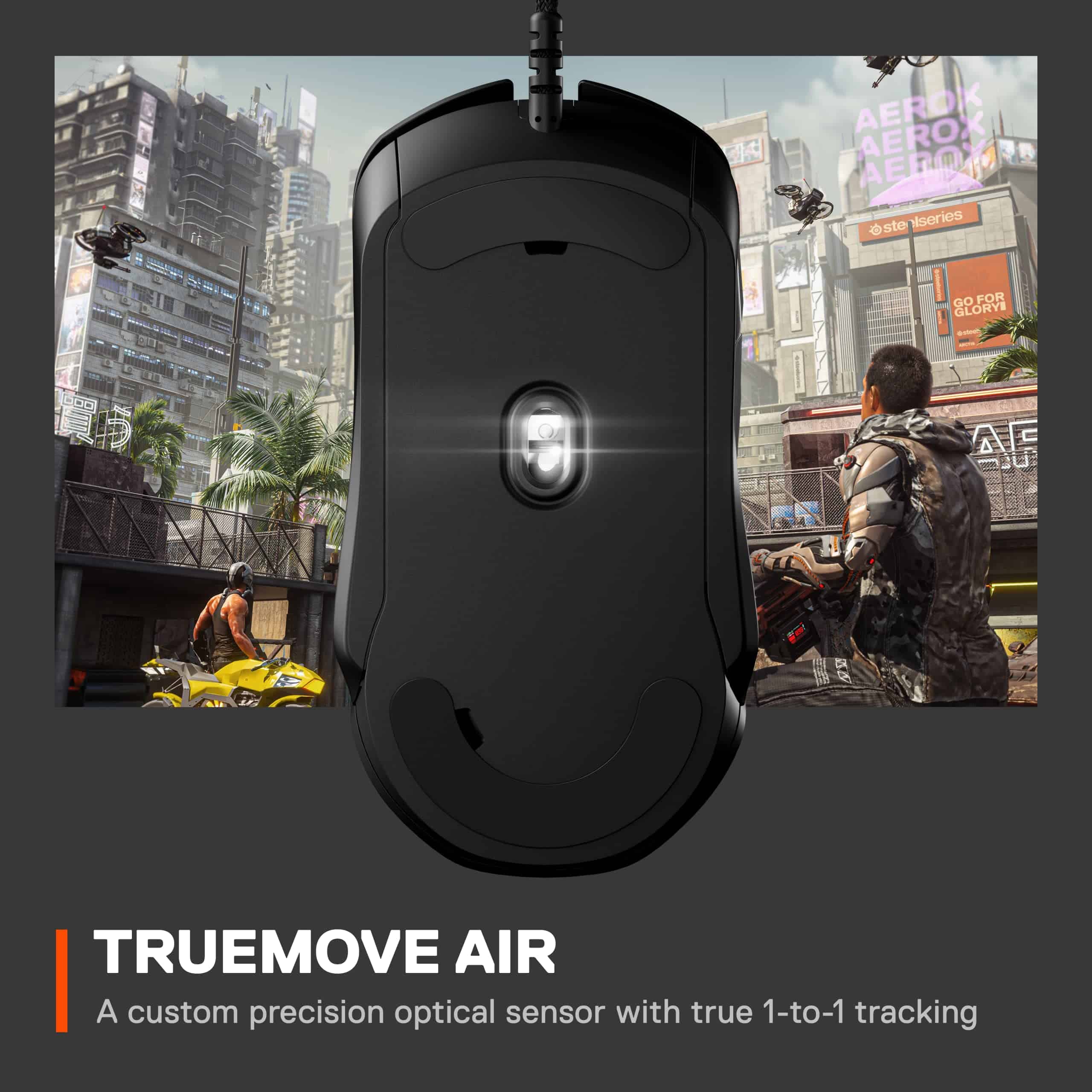 Mouse Gamer SteelSeries Rival 5 9 Botones RGB 18000 CPI - Image 5