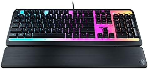 Teclado Gamer ROCCAT Magma Silencioso Ergonómico 104 Teclas